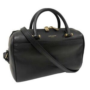 Saint Laurent Paris Baby Duffle Bag Handbag Crossbody Black